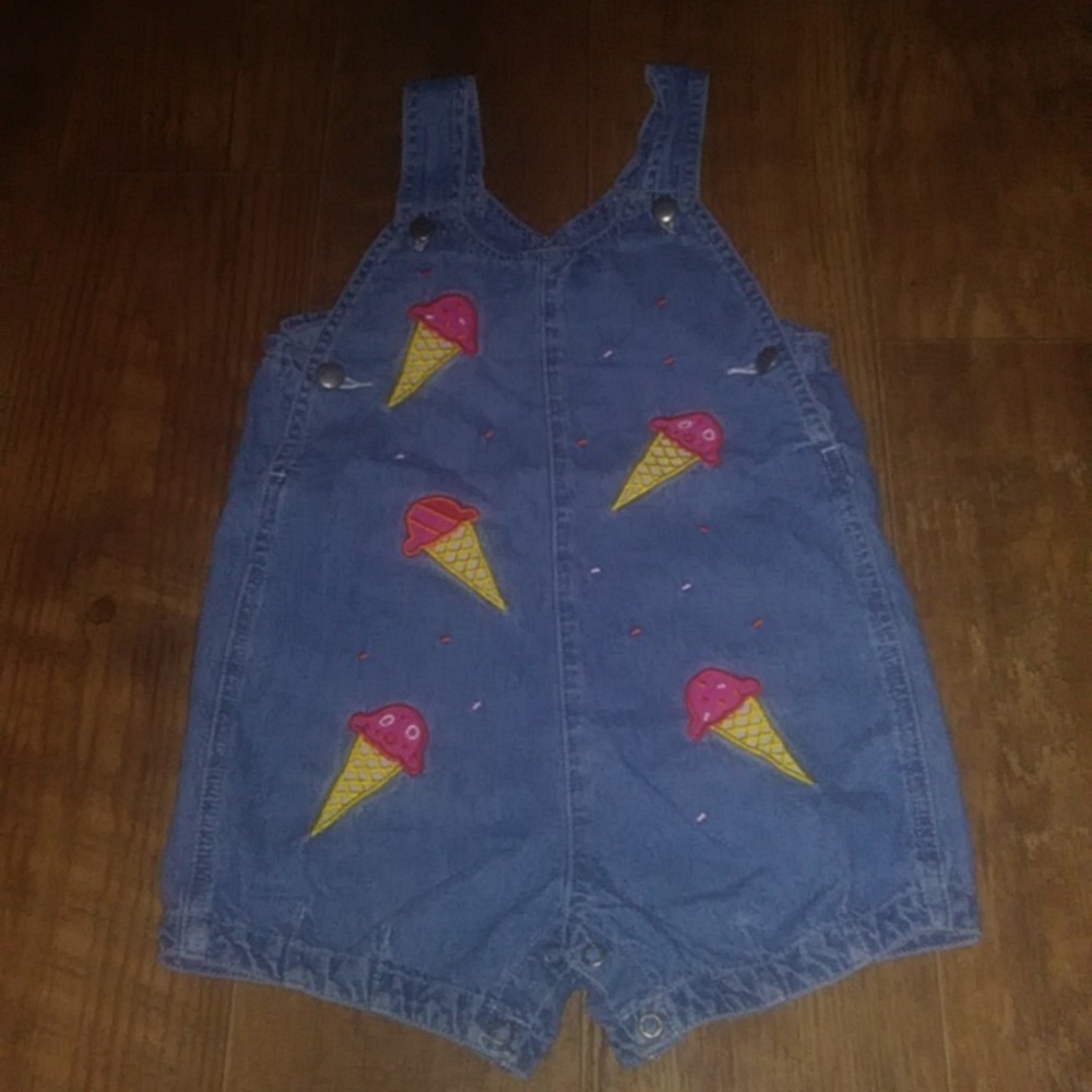 Vintage ice cream cone shortall
